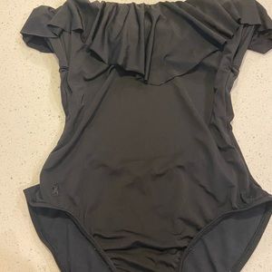 Ralph Lauren strapless one piece bathing suit